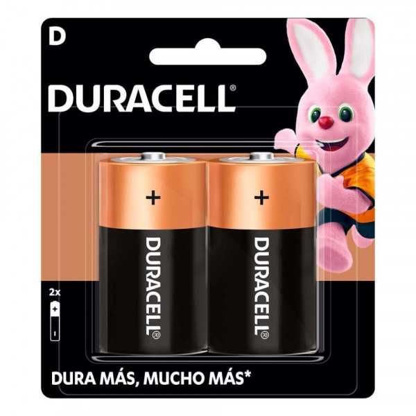 Bateria D Duracell 1.5V.