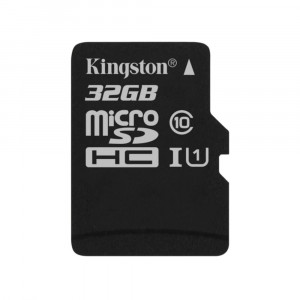 Micro SD KINGSTON de 32 GB clase 10.