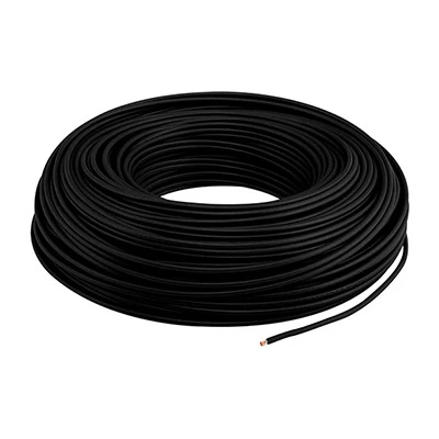 Cable THW ls calibre 12 negro 1m.