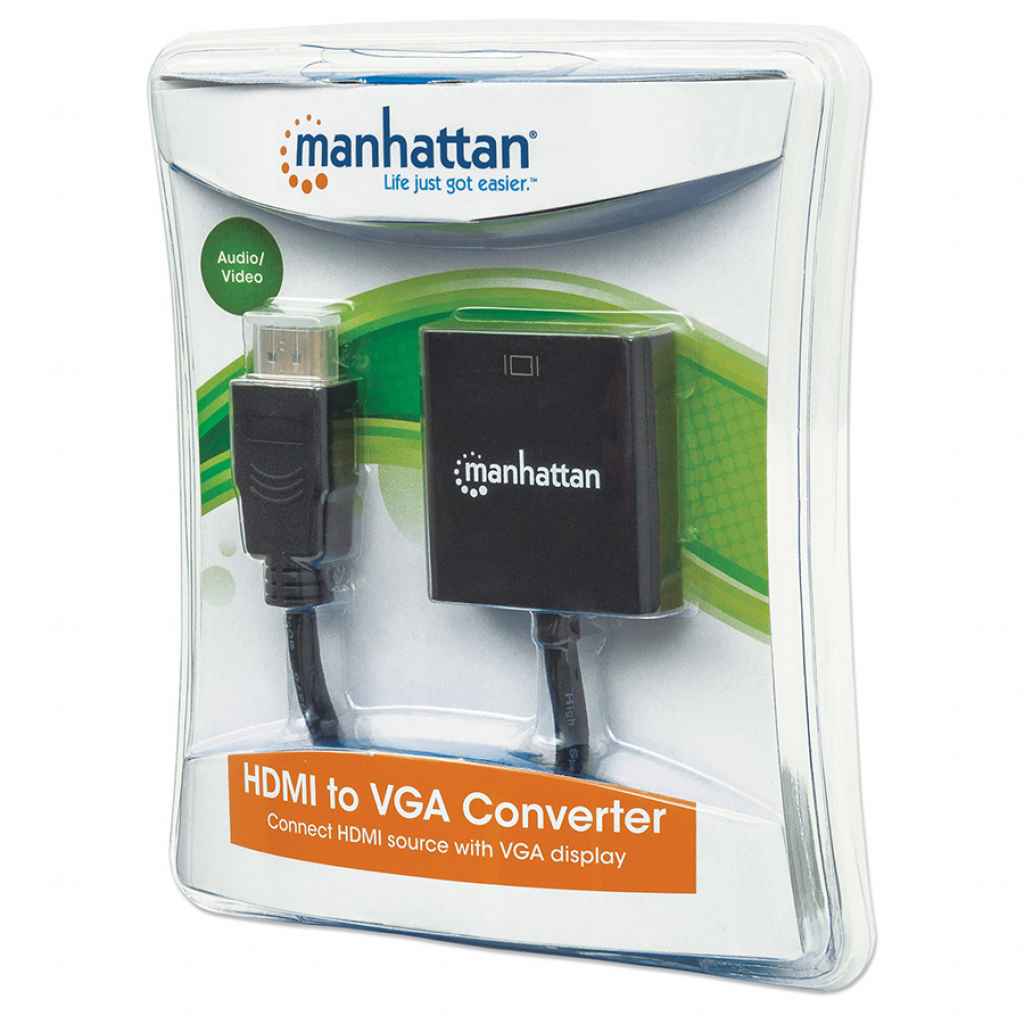 Manhattan Hdmi To Vga Converter (pack of 1 Ea) main image 1