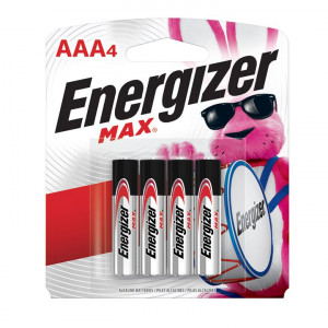 Batería Energizer AAA paquete 4pzas.