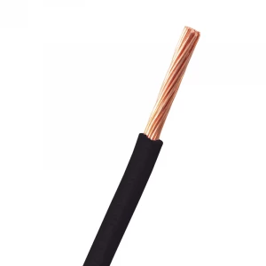 Cable THW LS calibre 10 negro 1m.