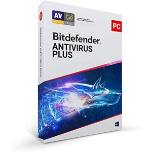 BITDEFENDER Antivirus plus 1 usuario 1 año de vigencia.