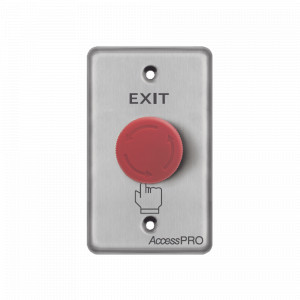 APBSEMC Botón de paro de emergencia / Salida de emergencia en color rojo / Tipo enclavado.