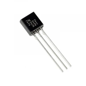 Transistor 2N2222 NPN.