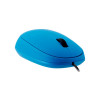 Mouse óptico ACTECK alámbrico USB color azul, AC-916523.
