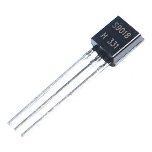 Transistor S9018 NPN.