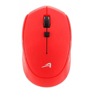 Mouse inalámbrico USB ACTECK color rojo.
