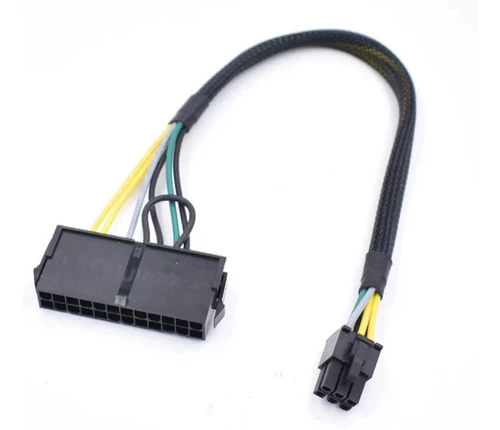 Cable fuente convertidor 24 pines a 6 pines.