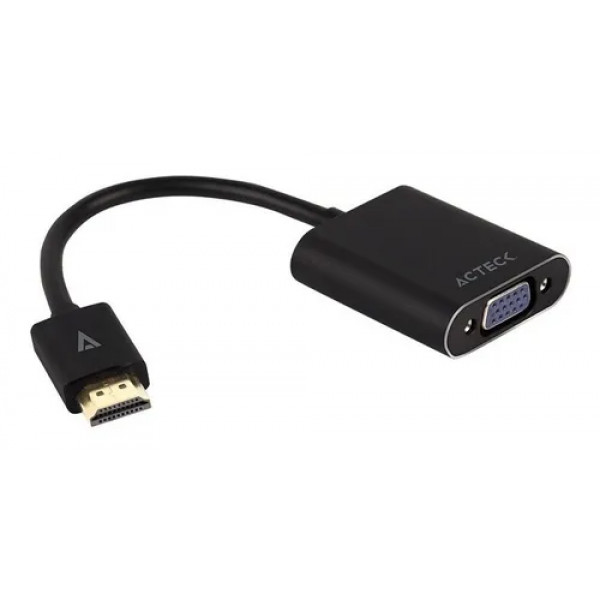 Convertidor de video HDMI A VGA/ACTECK/uso monitor.