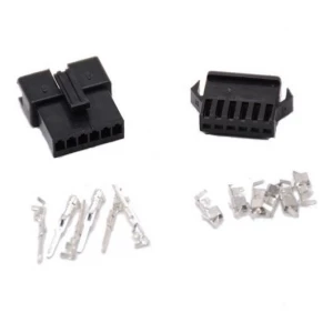 Conector JST 6 pines MH, Paso 100/2.54mm.