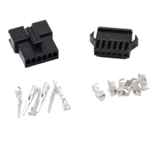 Conector JST 6 pines MH, Paso 100/2.54mm.