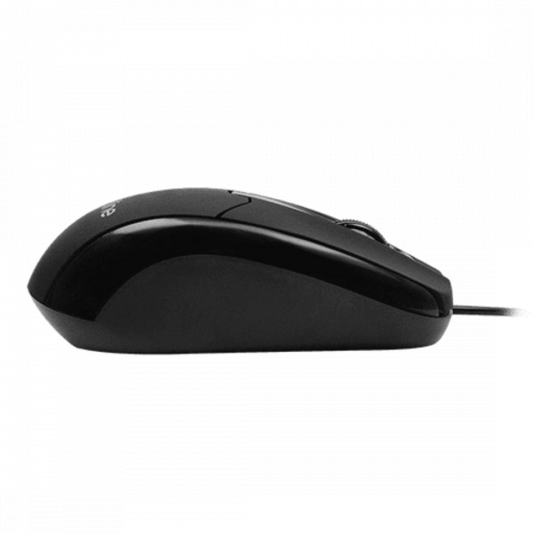 Mouse alámbrico EASY LINE BY PERFECT CHOICE compatible con WINDOWS XP/VISTA/MAC OS USB negro.