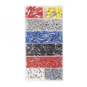 Juego de 1200 terminales de casquillo ferrules.
