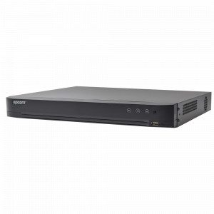 DVR 4 Megapixel / 8 Canales TurboHD + 4 Canales IP / 1 Bahía de disco duro / Audio por Coaxitron /Evita falsas alarmas / Salida de video en Full HD.