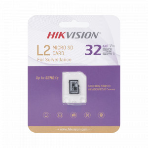 Memoria microSD / Clase 10 de 32 GB /Especializada para videovigilancia / Compatibles con cámaras HIKVISION.
