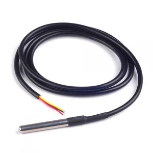 Sensor de temperatura sumergible DS18B20.