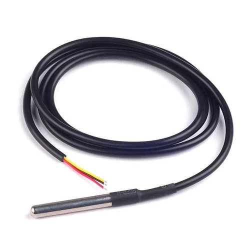 Sensor de temperatura sumergible DS18B20.