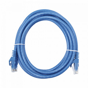 Cable de parcheo UTP Cat6 - 9.84 ft (3 m ) azul.