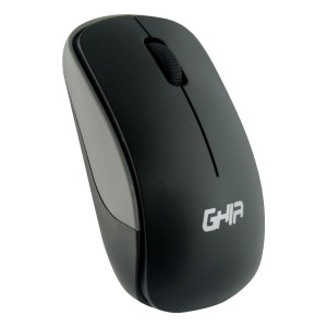 Mouse inalámbrico GM400NG GHIA color negro/gris.