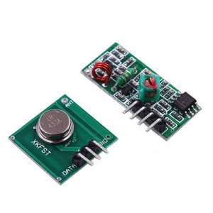Módulo RF emisor y receptor 433Mhz.