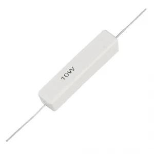 Resistencia 10 R 10W cerámica.