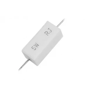 Resistencia 820 R 5W cerámica.