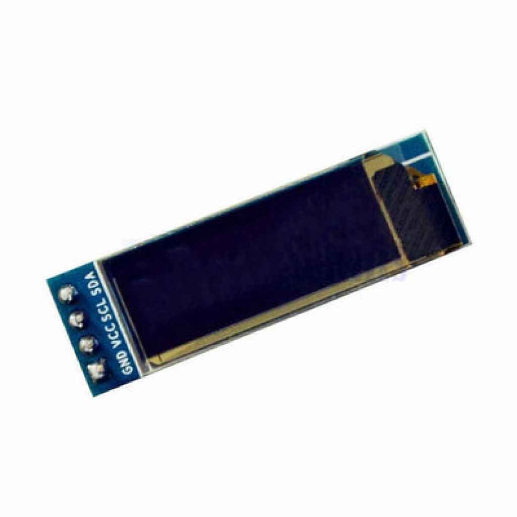 Display LCD OLED SSD1306 I2C 0.91 128×32. – Sieeg Ingeniería