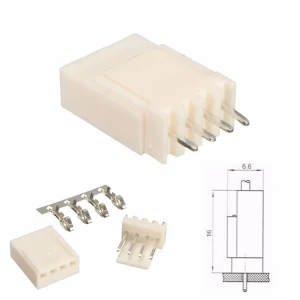Juego de conector Molex 4 pines, paso 100/2.54mm.