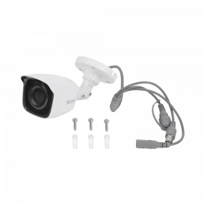 Bala TURBO 2 Megapíxeles (1080p) / Gran angular 103º / lente 2.8 mm / METAL / IR EXIR inteligente 20mts / exterior IP66 / dWDR / TVI-AHD-CVI-CVBS.