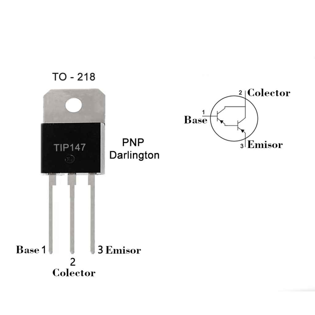 Transistor TIP147 PNP. – Sieeg