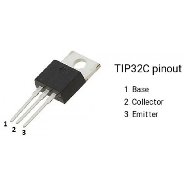 Transistor TIP 32C PNP.