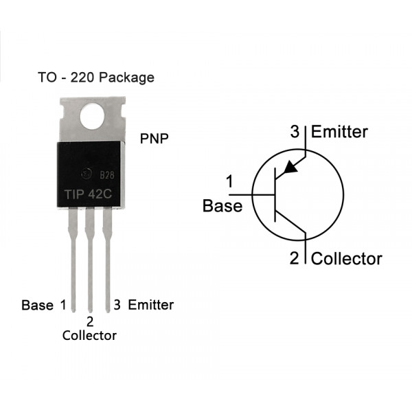 Transistor TIP 42C PNP.