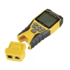 Kit probador de cables de voz (RJ11/12), de datos (RJ45) y de video (coaxial con conector F), comprobador SCOUT™ PRO 3, transmisores remotos, adaptador y batería.