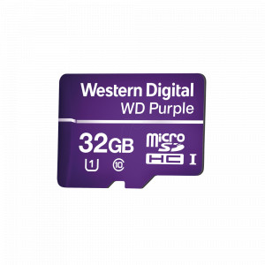 Memoria micro SD 32GB WD purple.