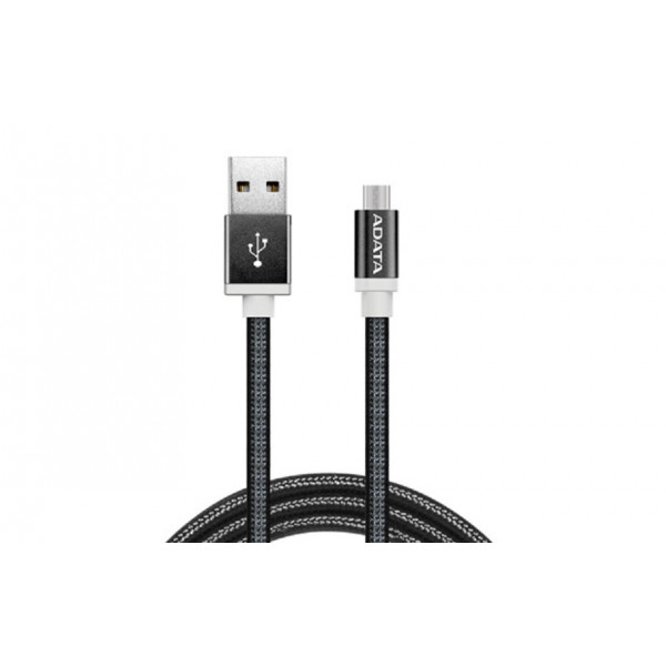 Cable ADATA micro USB A USB 1m color negro.