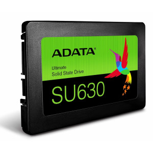 Unidad de estado sólido interno 960GB ADATA SU630 2.5 SATA3 LECT. 520 ESCRIT. 450 MBS 7MMPC Laptop mini PC Sin bracket 3DNAND.