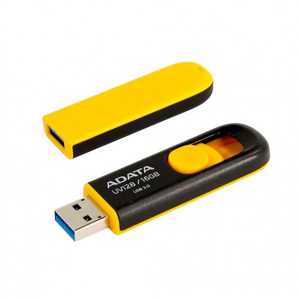 Memoria USB Flash Driver 32GB amarilla.