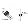 Triac BTA41600B.