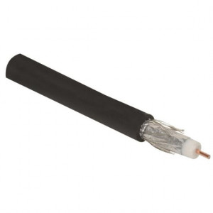 Cable coaxial RG6 1m.