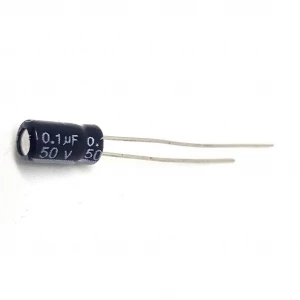 Capacitor Electrolitico 0.1 uF 50V.