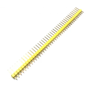 Header pines macho amarillo 40 pines.