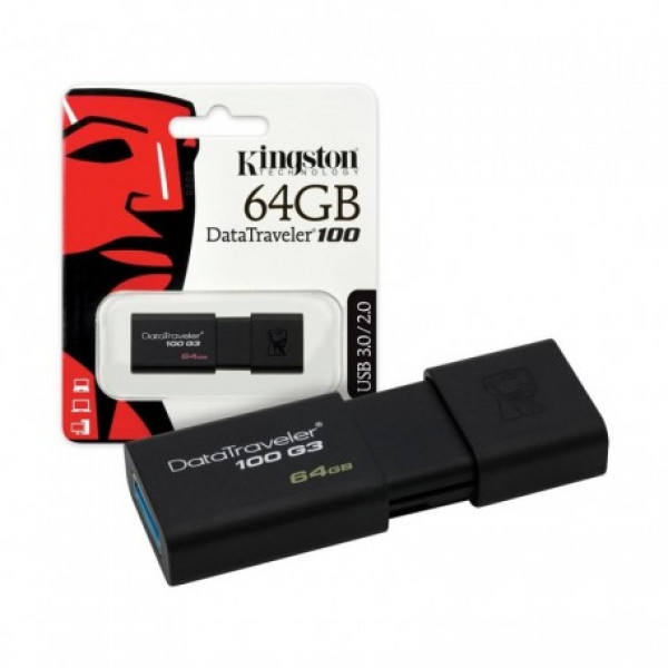 Memoria Kingston 64gb usb 3.0 alta velocidad.