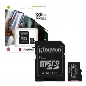 Memoria Kingston micro SD CANVAS plus 128gb.