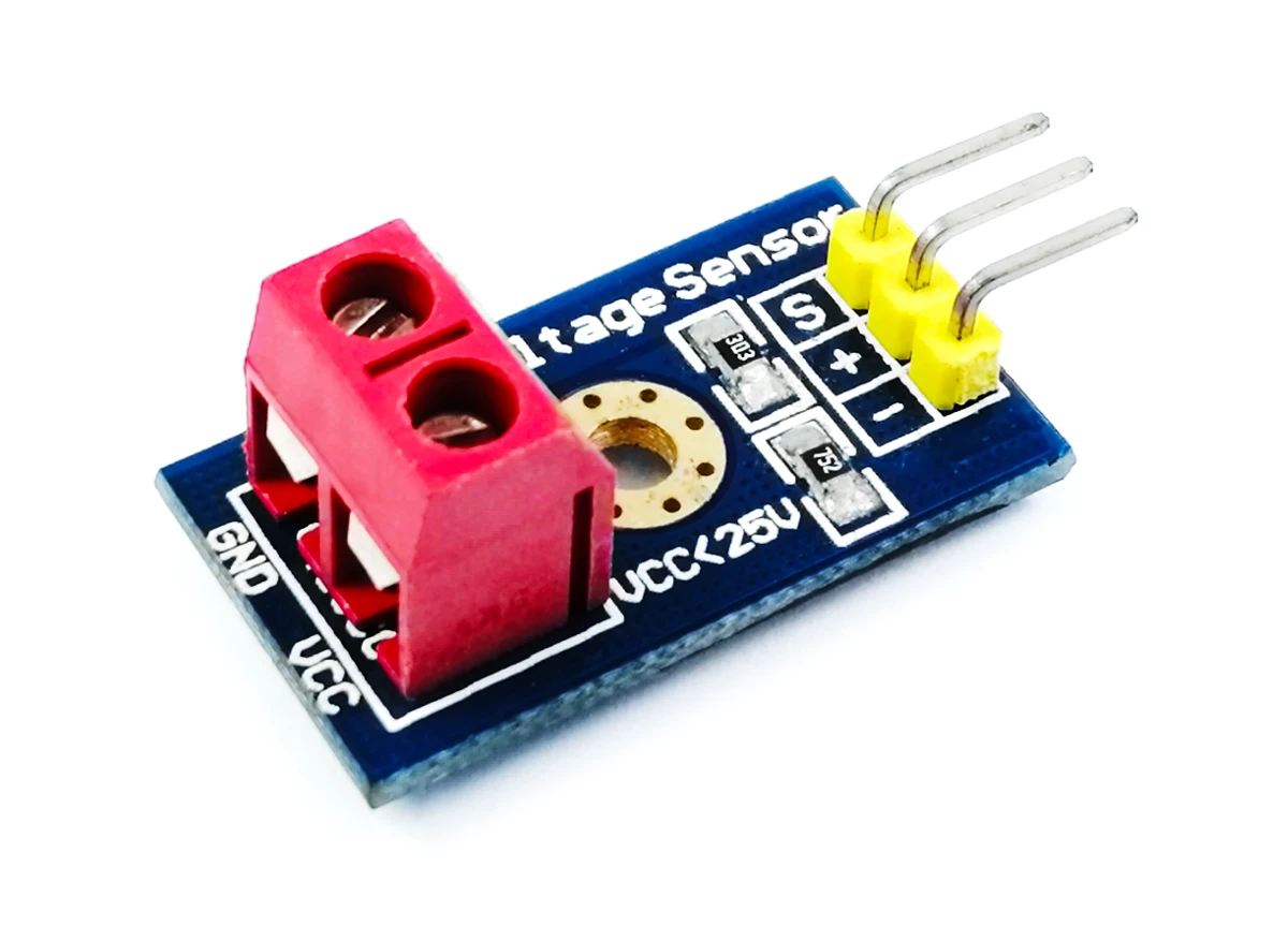 Sensor de voltaje 25V.