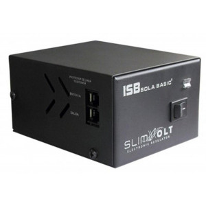 Regulador SOLA BASIC ISB SLIM VOLT 1300VA/700W 4 contactos gabinete metálico.