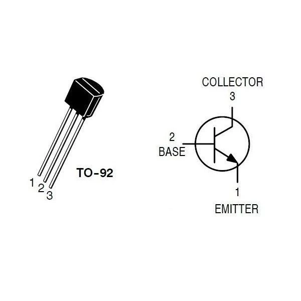 Transistor S8050 NPN.