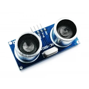 Modulo sensor ultrasónico HC-SR04.