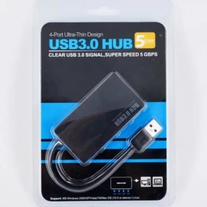 4-Port Ultra-Thin Desing USB 3.0 HUB.