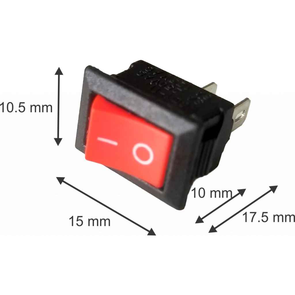 project :: micro:python :: mini website: from blocks... Switch Balancín mini 1P-1T 3A 250V Rojo – Sieeg Ingeniería
